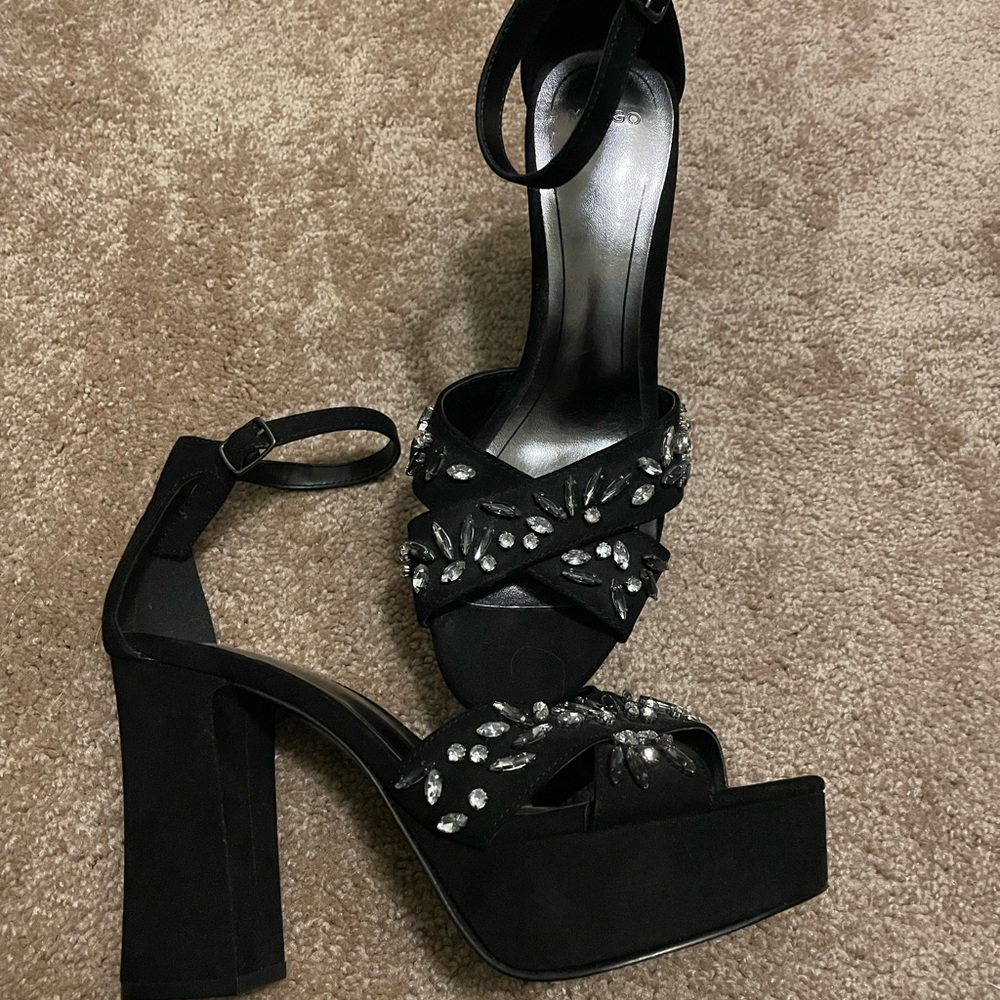 mango suede platforms size 39